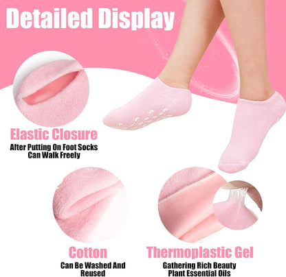 Moisturizing Spa Socks Silicone Gel Socks