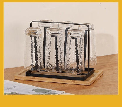 Stylish Metal Glass Holder - 1 Pc