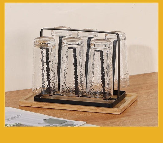 Stylish Metal Glass Holder - 1 Pc