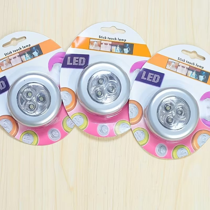 LED Tap Light Self Adhesive | Battery Power Cabinet Light |
