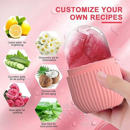 Ice Face Roller Mold- (Random Color)