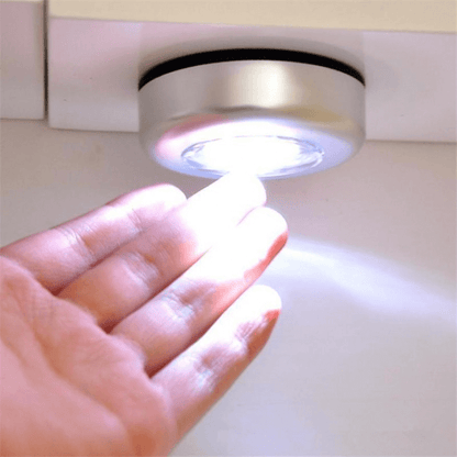LED Tap Light Self Adhesive | Battery Power Cabinet Light |