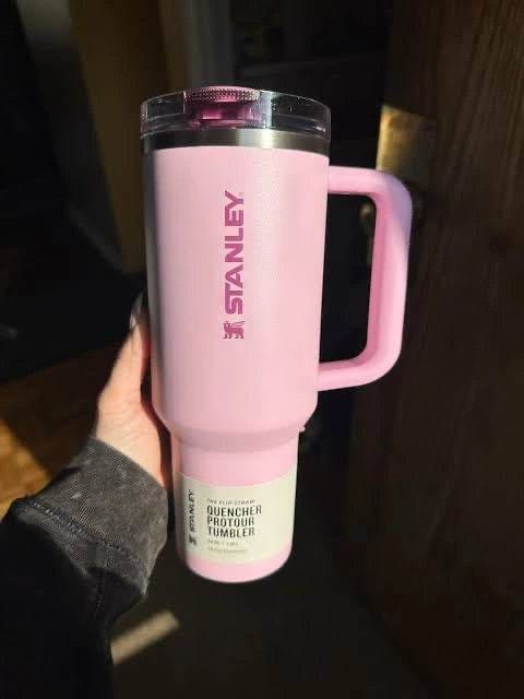 Stanley Flip Straw Tumbler 40oz (1200ML) Insulated Stainless Steel With Handle Durable Design