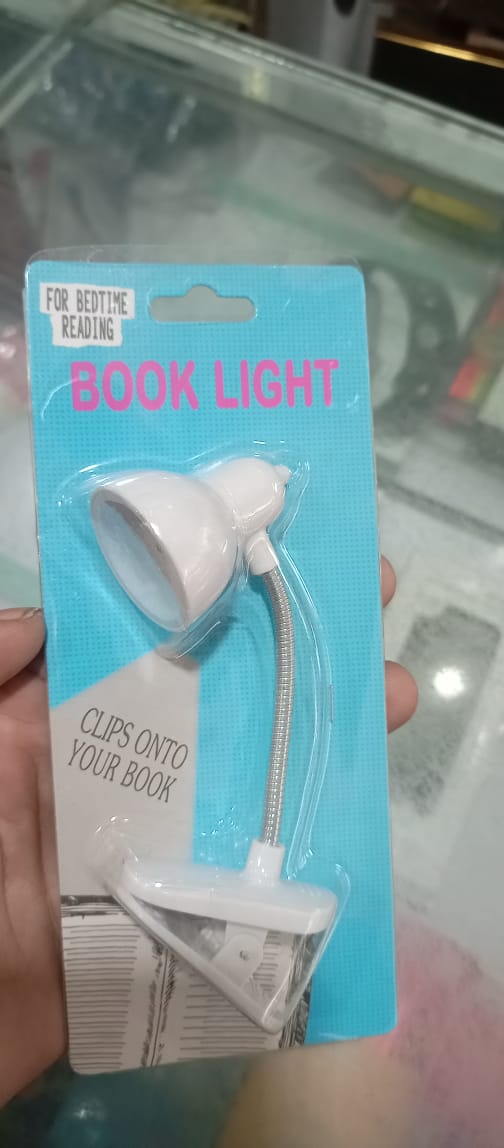 Mini Book Light with Clip – Portable LED Reading Lamp