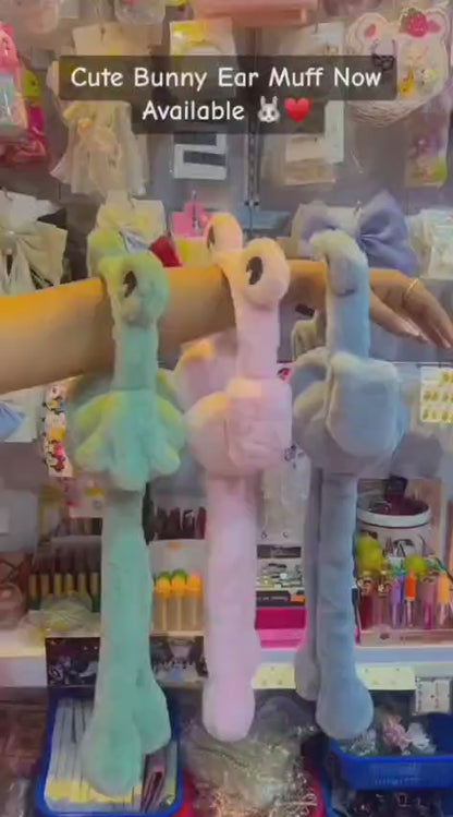 Soft Fluffy Rabbit Ears Headband | Moving Ears Plush