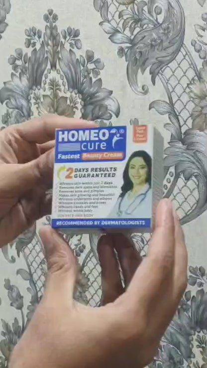 Fastest Beauty Cream HOMEO Cure | Face & Body | Pakistan Made | 50g